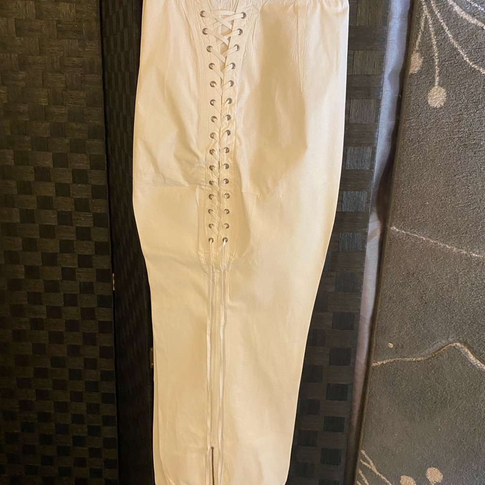 Two piece white outfit used worn once.